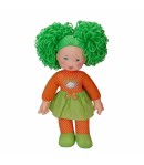 Papusa cu par violet, Dollz And More, Rainbow, 35 cm