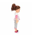 Papusa Mina la facultate, Dollz n More, 35 cm