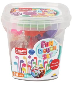 Set galetusa cu plastilina, Crafy, 300 g