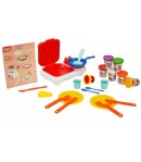 Set de modelare din plastilina, Sunday Brunch, Crafy, 23 piese