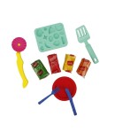 Set de modelare din plastilina, Crazy pizza, Crafy, 10 piese
