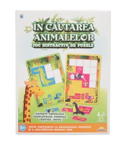 Joc distractiv de puzzle, Smile Games, In Cautarea Animalelor