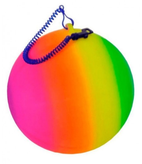 Minge curcubeu cu elastic, 21 cm