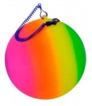 Minge curcubeu cu elastic, 21 cm