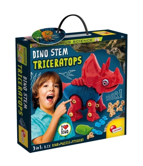 Set de stiinta Lisciani, Dino Tricertops