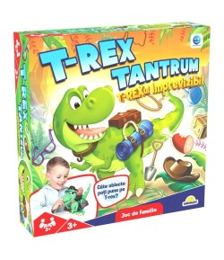 Joc interactiv, Smile Games, T-Rex Tantrum, T-rexul imprevizibil,  27 x 6 x 27 cm