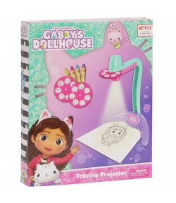 Proiector cu 14 imagini si creioane colorate Gabby's Dollhouse