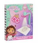 Proiector cu 14 imagini si creioane colorate Gabby's Dollhouse