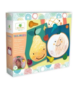 Set de creatie, Sycomore Babyssimo, Picteaza cu degetele, Fructe