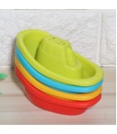 Jucarie pentru baie,, Set 4 barcute plutitoare colorate, 11 cm
