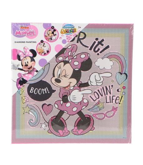 Pictura cu diamante, Minnie, 29 x 29 cm
