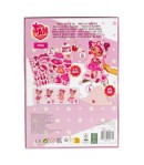 Joc magnetic, Sa imbracam Fetita, Roz, 50 piese