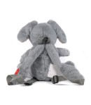 Rucsac Flappers Elefant, isi misca urechile, EcoPlush, 30 cm