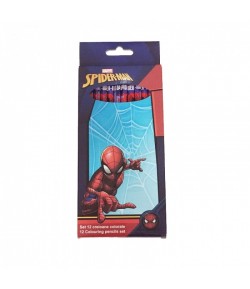 Set 12 creioane color Spider-Man