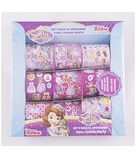 Cutie cu abtibilduri Sofia 