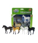 Set 4 Figurine Cai, Hipo, scara 1:32
