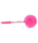 Pix Cristal cu puf, Roz inchis