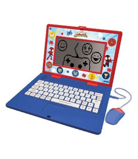 Laptop educational Lexibook, Spidey, 170 de activitati, versiunea 2024