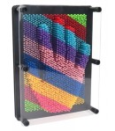 Tablou interactiv 3D, forma rectangulara, Multicolor, 14 cm