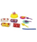 Set de modelare din plastilina, pentru cofetarie, Crafy, 17 piese, 200 g