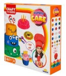 Set de modelare din plastilina, pentru cofetarie, Crafy, 17 piese, 200 g