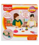 Set de modelare din plastilina, pentru cofetarie, Crafy, 17 piese, 200 g