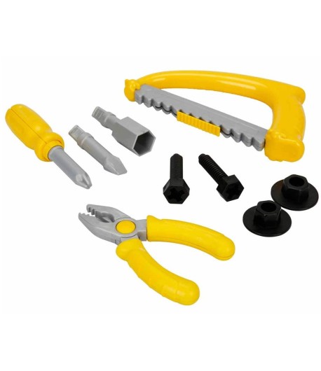 Set unelte pentru constructie, Zapp Toys, 9 piese