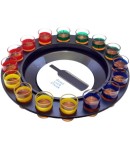 Joc de Societate "Adevar sau Provocare" Ruleta cu 16 pahare de Shot