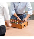 Mini Masa de Fotbal cu 12 Jucatori 4 Manere, , 34.5 x 23 x 7 cm, pentru copii/adulti