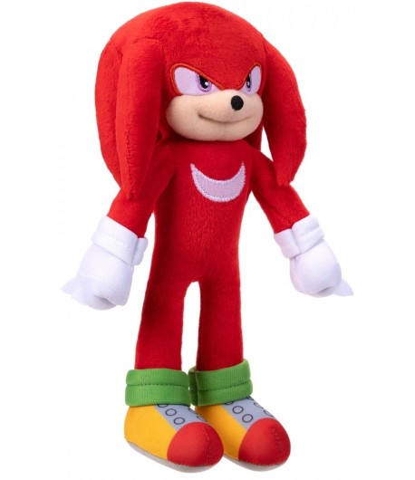 Sonic Movie 2 - Jucarie de plus, Seria 4, 23 cm, Knuckles, Rosu