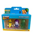 Set 3 mini figurine Stumble Guys, 3D Seria 1 - Banana Guy, Lilith Nightshade. Army Man