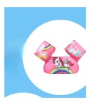 Vesta de salvare pentru copii cu aripioare de inot, Roz, Model Unicorn