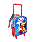 Ghiozdan Troller 3D pentru gradinita model Spiderman, 38  x 28 x 14 cm