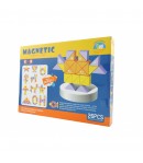 Set inteligent de constructie cu piese magnetice, 26 piese, pentru copii, +3 ani, multicolor