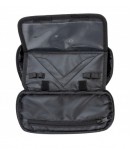 Penar textil Warrior, 1 fermoar, 2 compartimente si 2 flapsuri, 20x10x5 cm