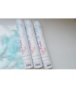 Tub de Confetti, Model Pene, 27 cm, Make It Fly, Bleu