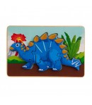 PUZZLE DIN LEMN TUOJIANGOSAURUS, 8 PIESE