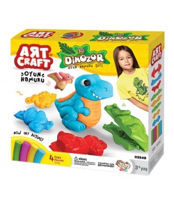 Set pasta modelatoare 3D, Dinozauri