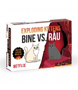 Joc de societate Exploding Kittens: BINE vs RAU