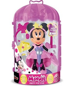Disney Minnie Mickey - Papusa cu accesorii Pop Star, Minnie