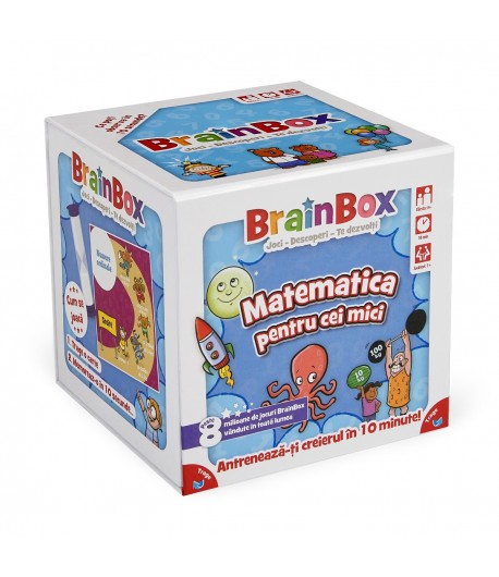 Joc educativ BrainBox Matematica pentru cei mici