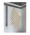 Set 6 Coifuri Metalizate, pentru Petrecere, Tematica Aniversare, Model Buline, 20 cm, Auri