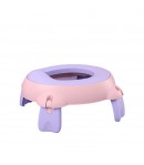 Olita Portabila, pentru Calatorii, Confectionata din Spuma PU, 1-6 ani, 34x32x17 cm, Roz/Mov